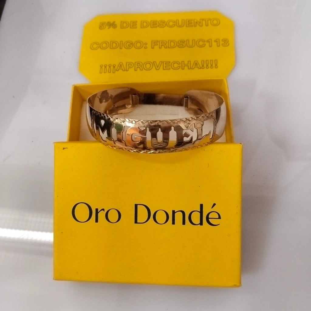 PULSERA ORO 10 K 13.2 GRMS (SEMINUEVO)