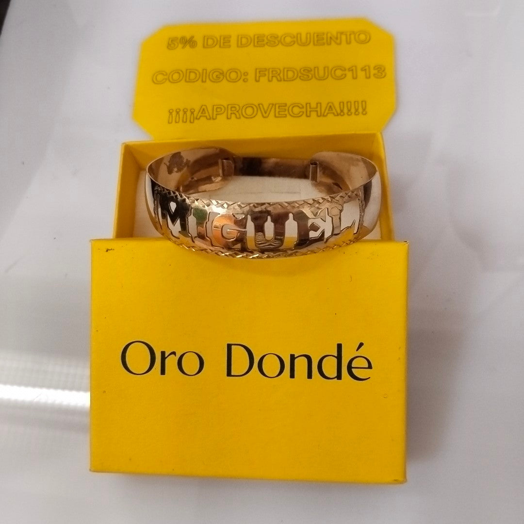 PULSERA ORO 10 K 13.2 GRMS (SEMINUEVO)