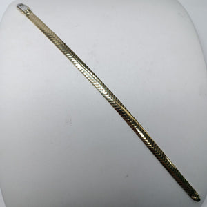 PULSERA CABALLERO MONACO ORO 10K 6.7 (NUEVO)