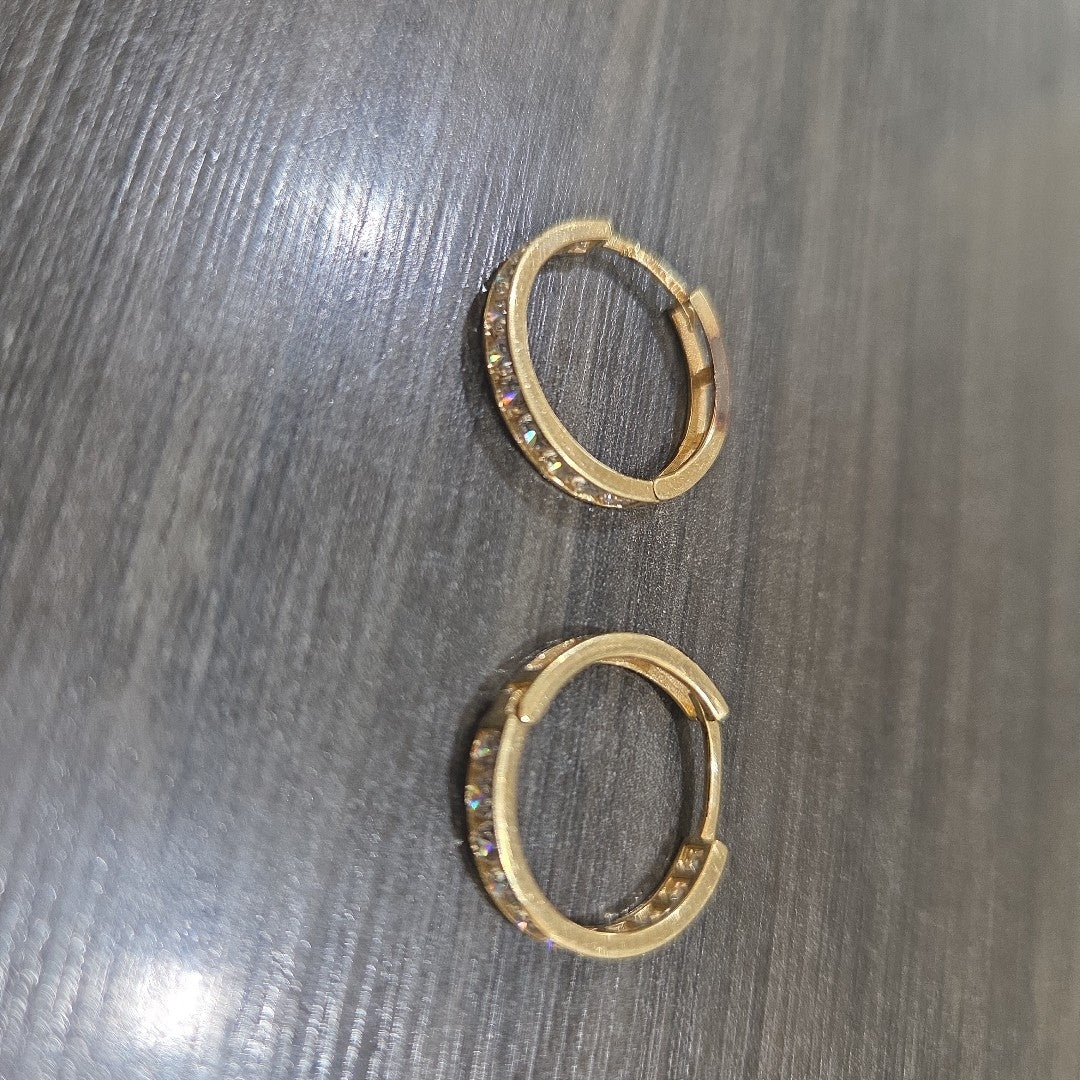 ARRACADAS PAR ORO 10 K 2.2 GRMS (SEMINUEVO)