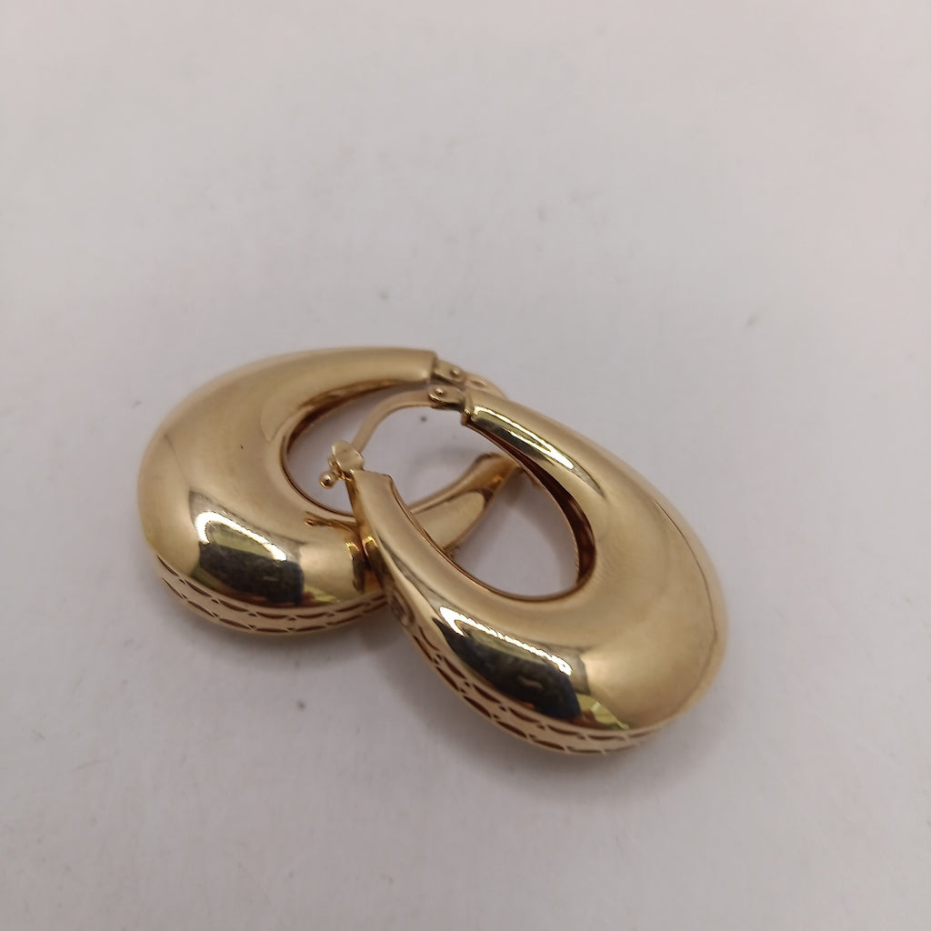 ARRACADAS PAR ORO 14 K 6.6 GRMS (SEMINUEVO)