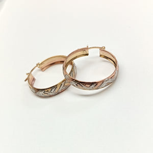 ARRACADAS PAR ORO 14 K 3,30 GRMS (SEMINUEVO)