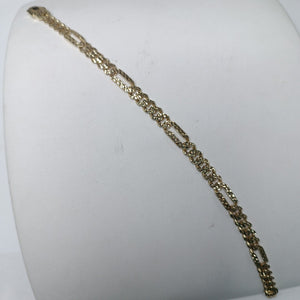PULSERA CABALLERO MONACO ORO 10K 7 (NUEVO)
