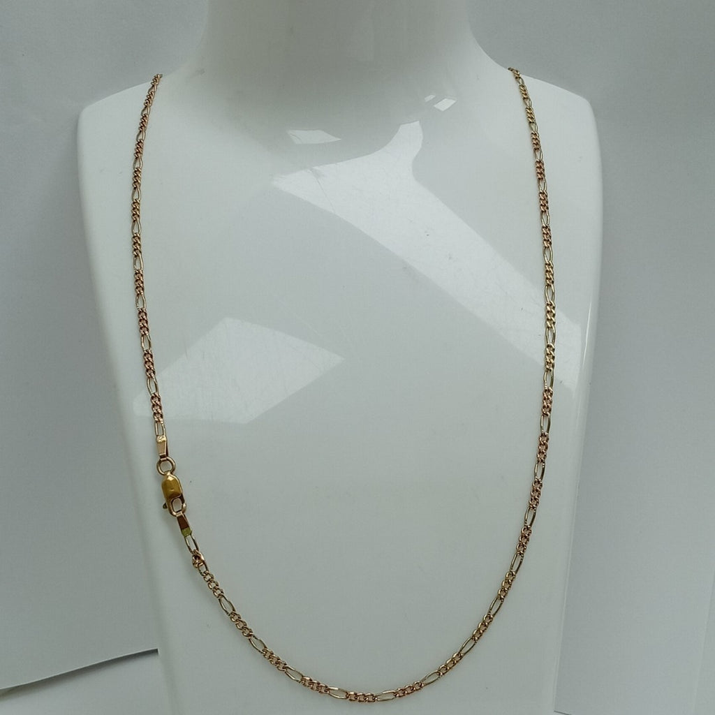 CADENA ORO, ORO COMBINADO 14 K 5.1 GRMS (SEMINUEVO)