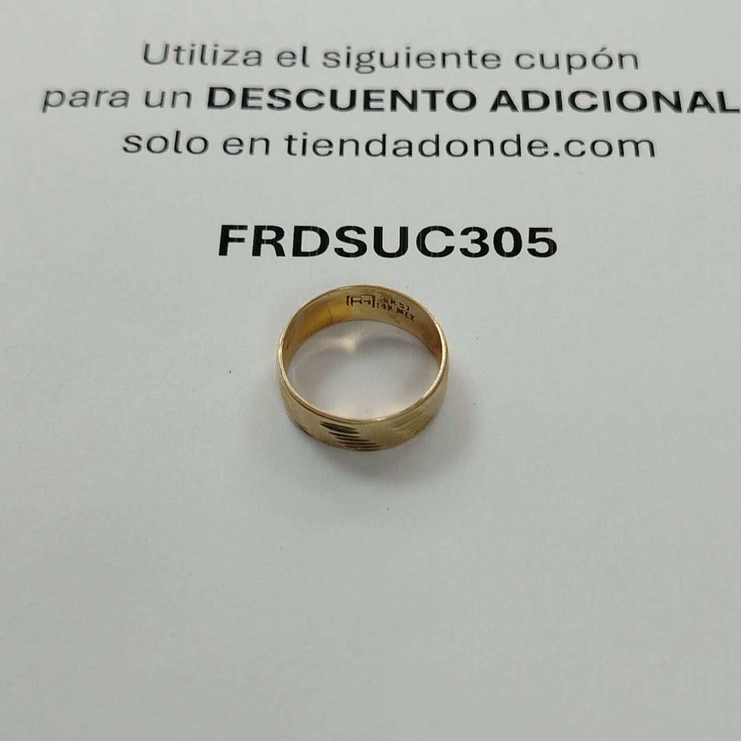 ARGOLLA ORO 14 K 2,30 GRMS (SEMINUEVO)