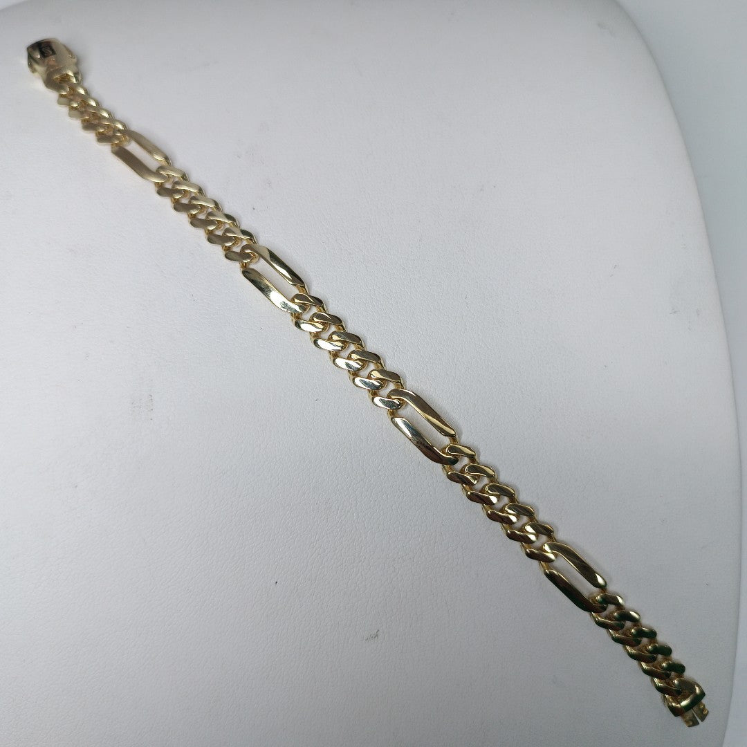 PULSERA MONACO ORO 10K 6.2 (NUEVO)