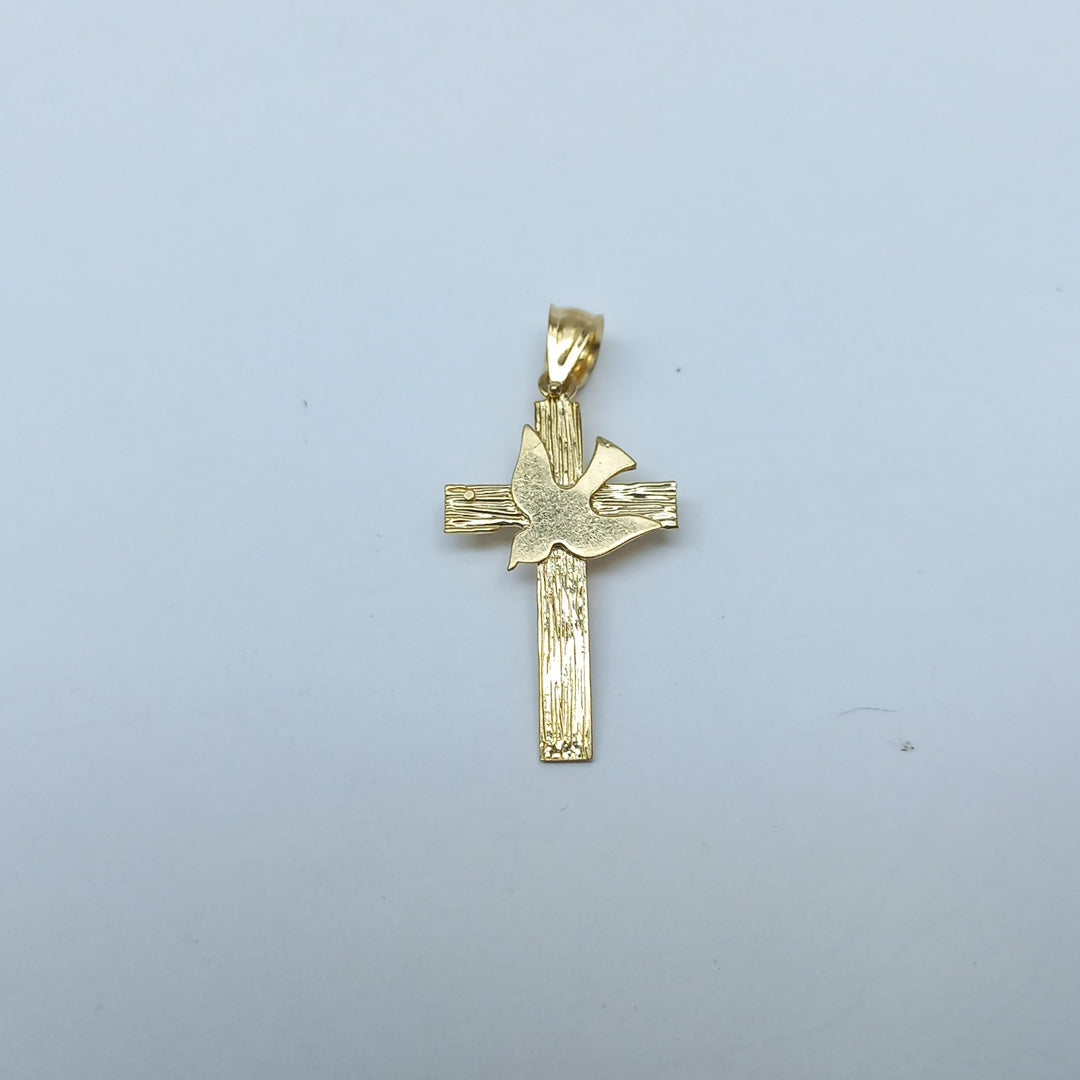 CRUZ,DIJE ORO 14 K 1,20 GRMS (SEMINUEVO)