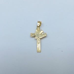 CRUZ,DIJE ORO 14 K 1,20 GRMS (SEMINUEVO)