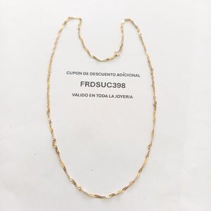 CADENA ORO 10 K 2.4 GRMS (SEMINUEVO)