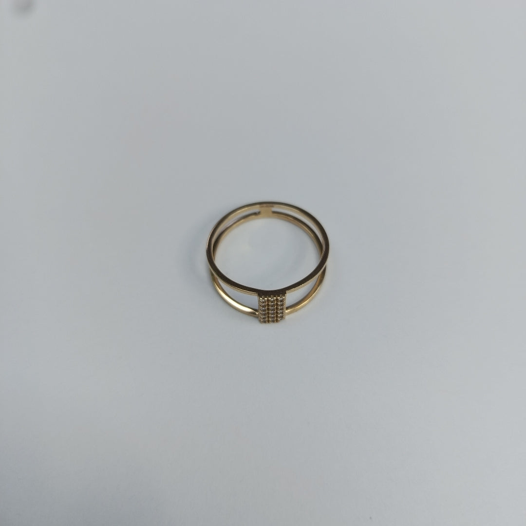 ANILLOS DAMA ORO 14K 2 (NUEVO)
