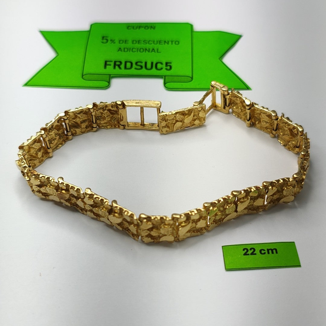 PULSERA ORO 14 K 31,70 GRMS (SEMINUEVO)