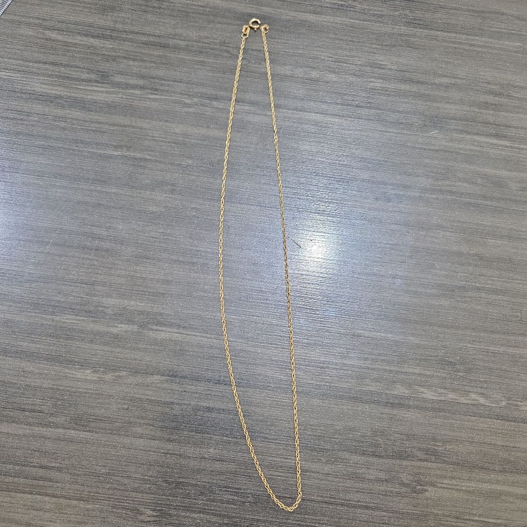 CADENA ORO 14 K 1.8 GRMS (SEMINUEVO)
