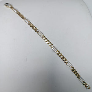 PULSERA MONACO ORO 10K 6.3 (NUEVO)