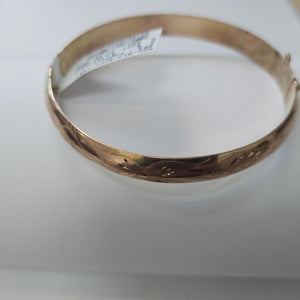 PULSERA RIGIDA ORO 10 K 8.1 GRMS (SEMINUEVO)