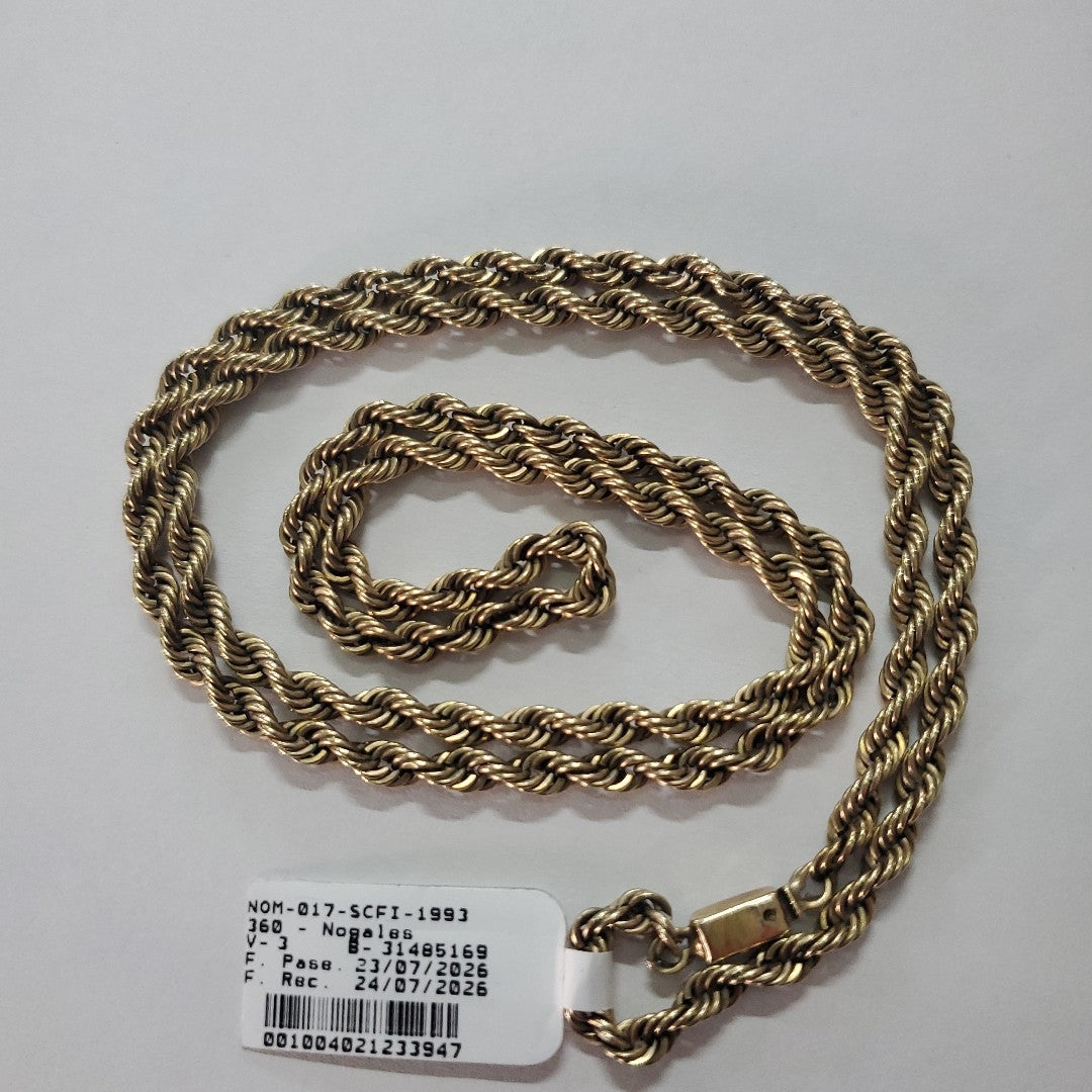 CADENA ORO 10 K 33,60 GRMS (SEMINUEVO)