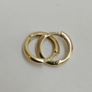 ARETES ARRACADAS LISAS 10K 1.2 GR (NUEVO)