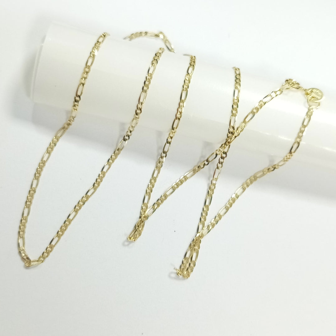 CADENAS CARTIER 3 1 AMARILLA ORO 14K 2 (NUEVO)