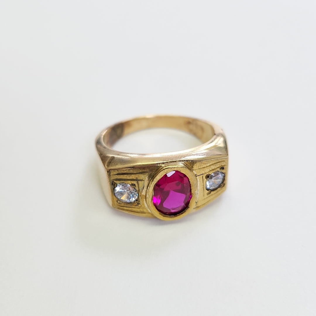 ANILLO ORO 14 K 12 GRMS (SEMINUEVO)