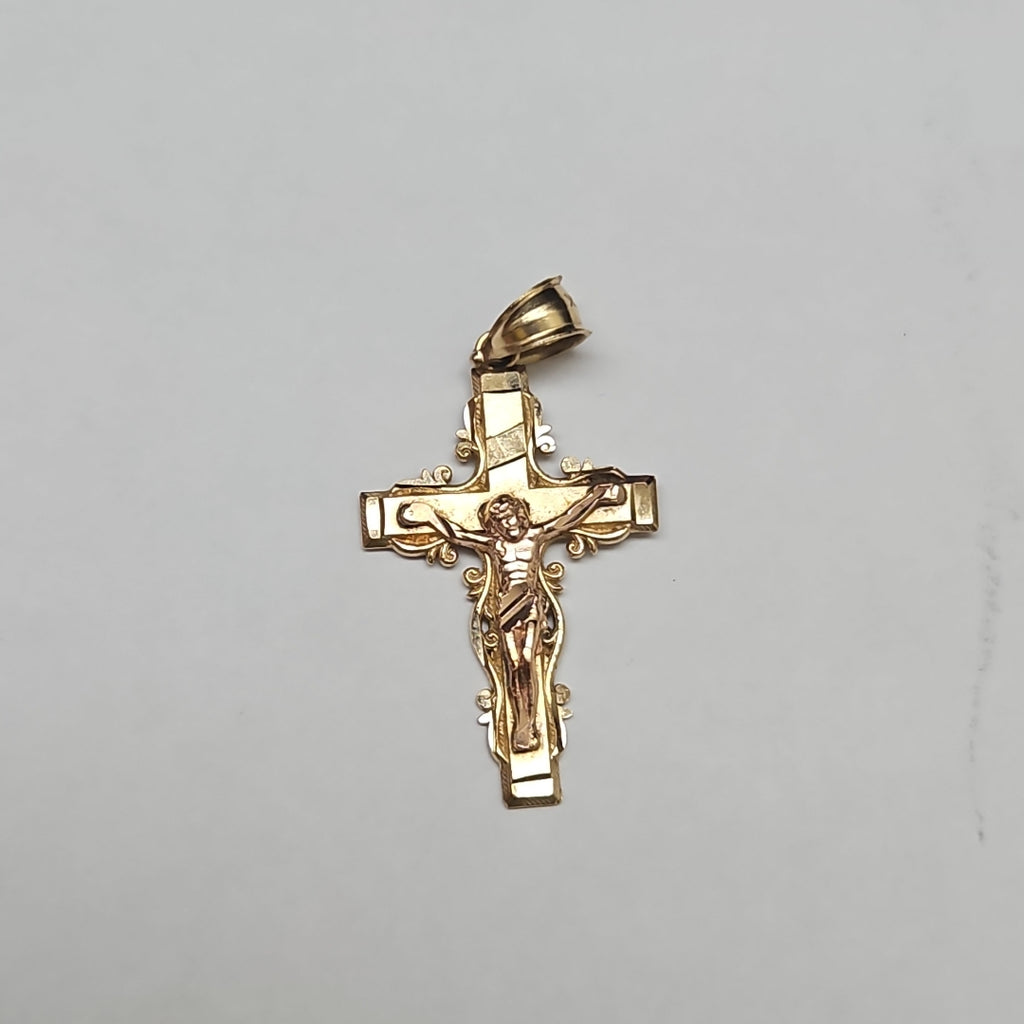 DIJE ORO,ORO COMBINADO 14 K 1,60 GRMS (SEMINUEVO)