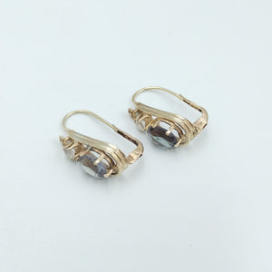 ARETES PAR ORO 10 K 3,00 GRMS (SEMINUEVO)