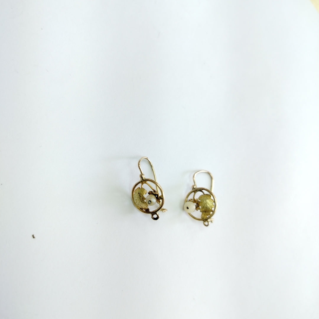 ARETES PAR ORO 8 K 2,00 GRMS (SEMINUEVO)