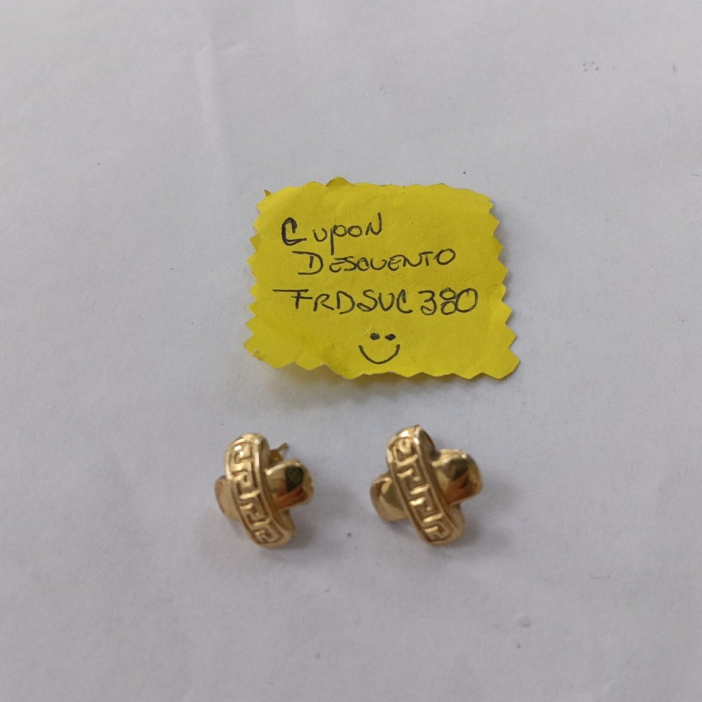ARETES PAR ORO 10 K 1.3 GRMS (SEMINUEVO)