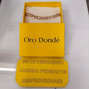 PULSERA ORO 14 K 12.6 GRMS (SEMINUEVO)