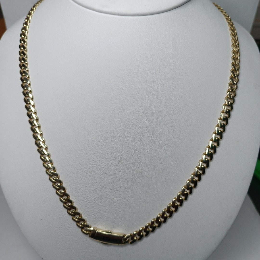 CADENA MONACO ORO 10K 15.9 (NUEVO)