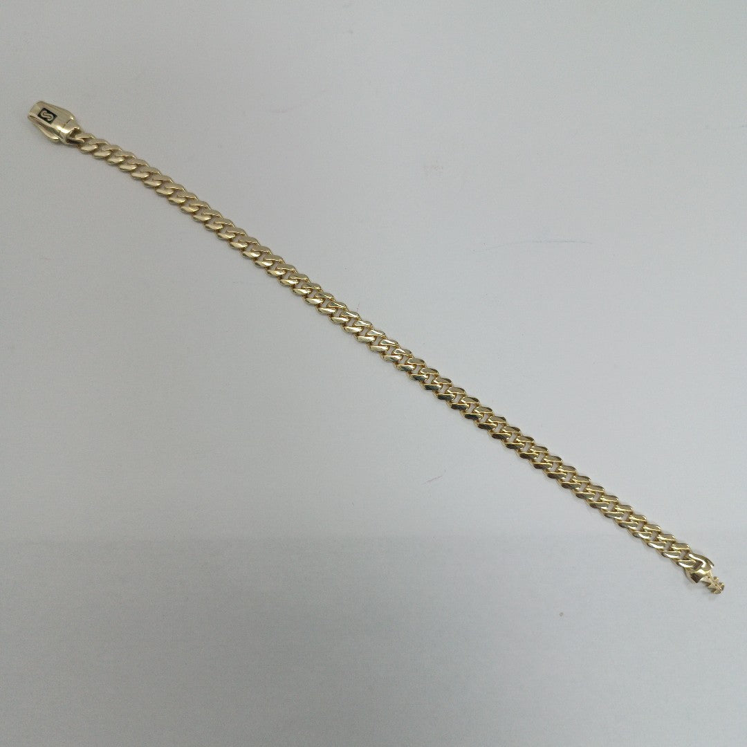 PULSERA MONACO ORO 14K 5.3 (NUEVO)