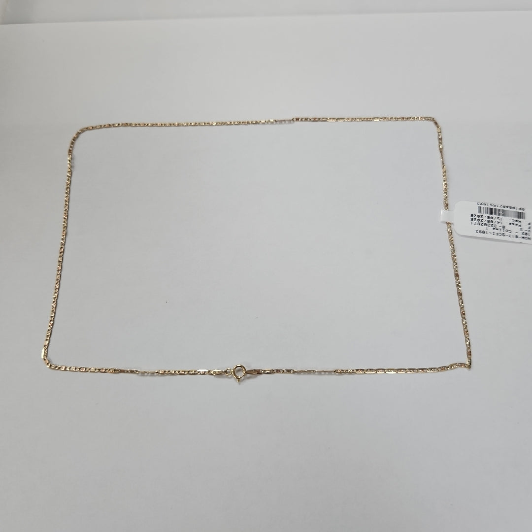 CADENA ORO COMBINADO 10 K 1,90 GRMS (SEMINUEVO)
