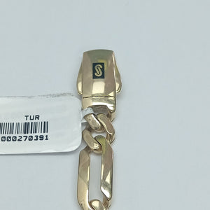 PULSERA MONACO ORO 14K 9.2 (NUEVO)