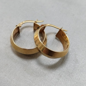 ARRACADAS PAR ORO 14 K 2,10 GRMS (SEMINUEVO)