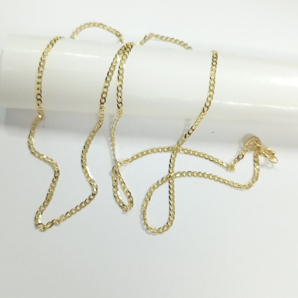 CADENAS BARBADA AMARILLA ORO 14K 2 (NUEVO)