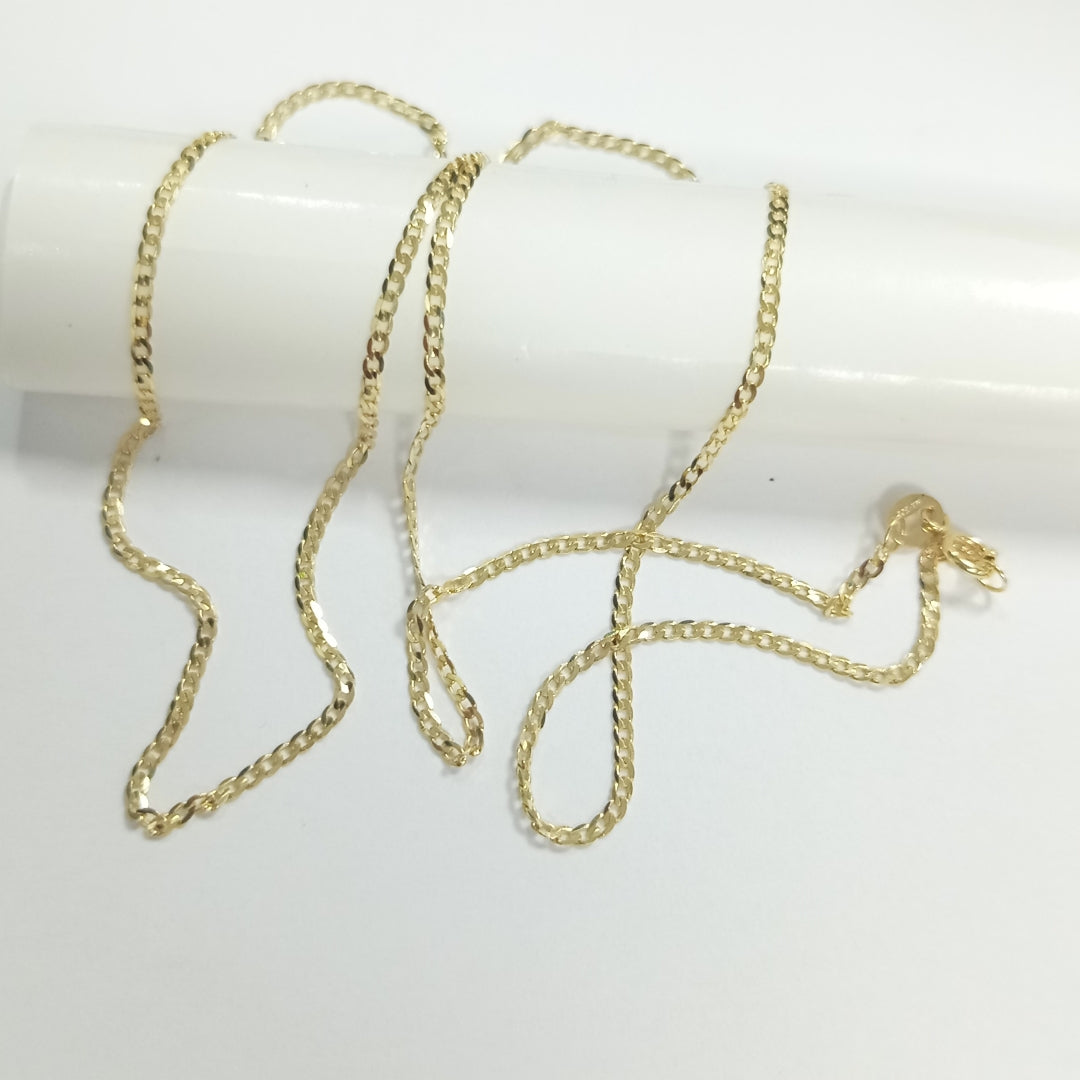 CADENAS BARBADA AMARILLA ORO 14K 2 (NUEVO)