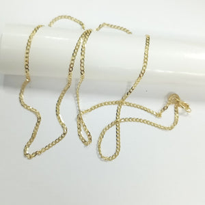 CADENAS BARBADA AMARILLA ORO 14K 2 (NUEVO)
