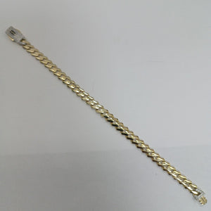 PULSERA MONACO ORO 10K 7.3 (NUEVO)