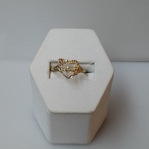 ANILLITO ORO, ORO COMBINADO 14 K 1.2 GRMS (SEMINUEVO)