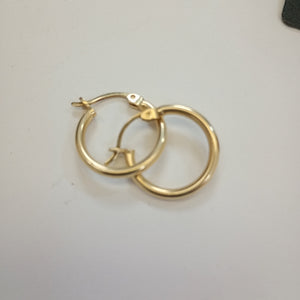 ARRACADAS PAR ORO 14 K 1,60 GRMS (SEMINUEVO)