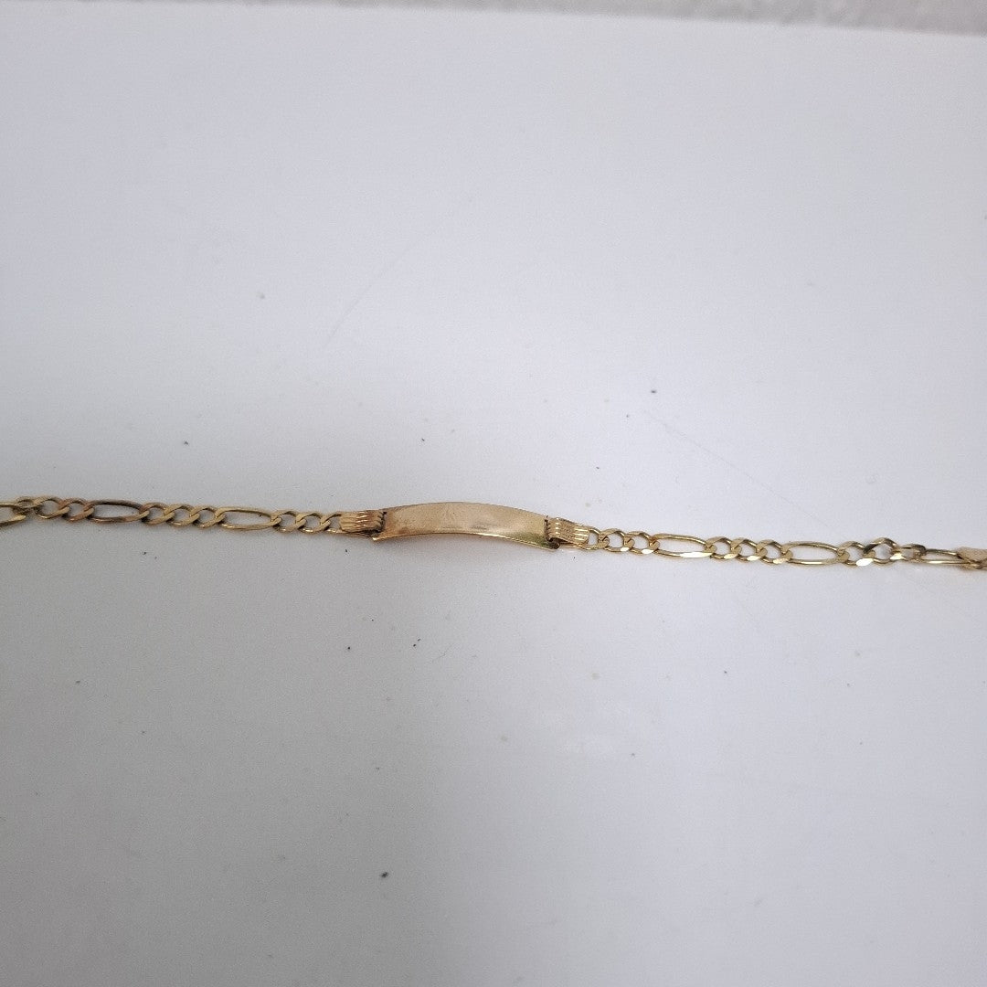 ESCLAVA ORO 14 K 3.8 GRMS (SEMINUEVO)