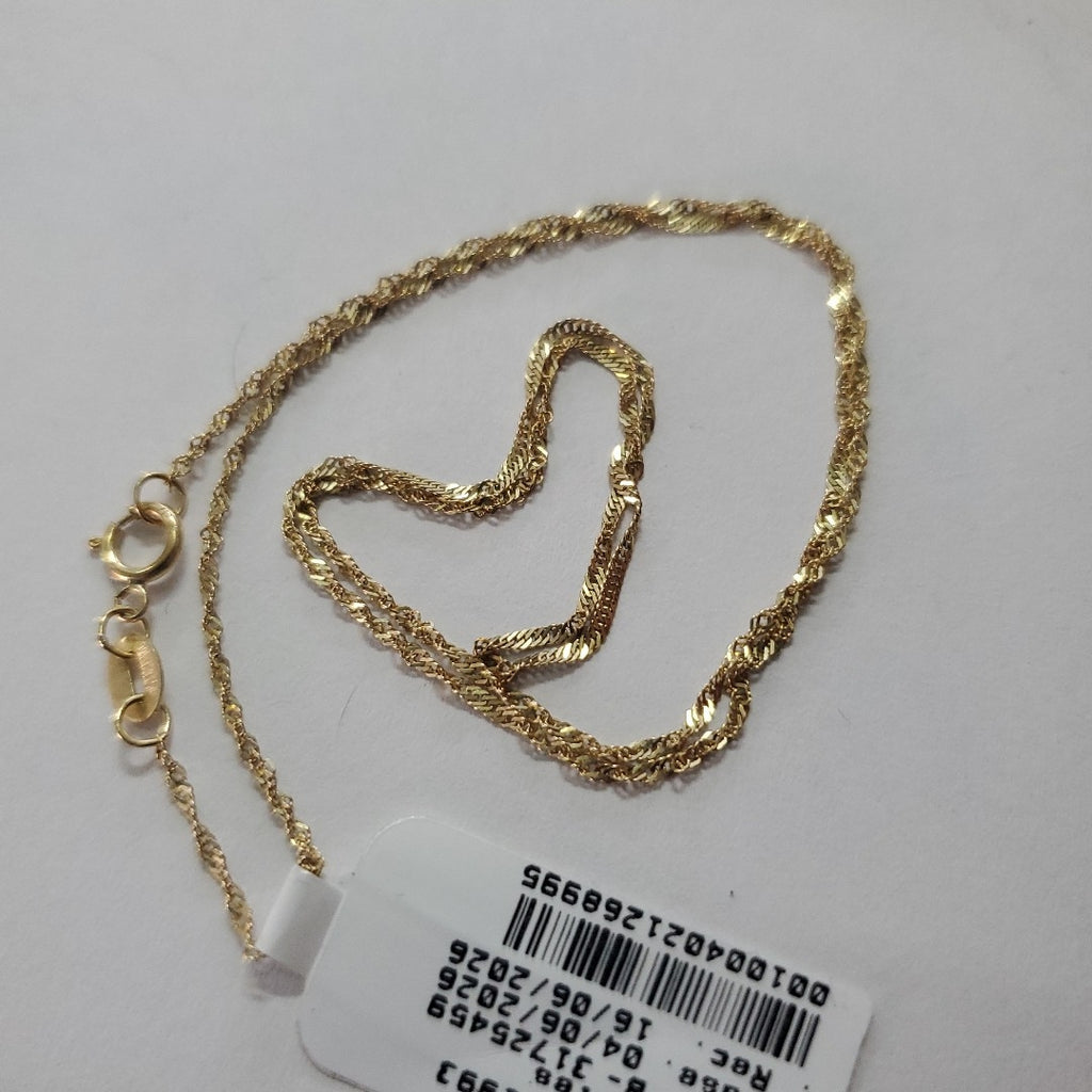 CADENA ORO 10 K 1.1 GRMS (SEMINUEVO)