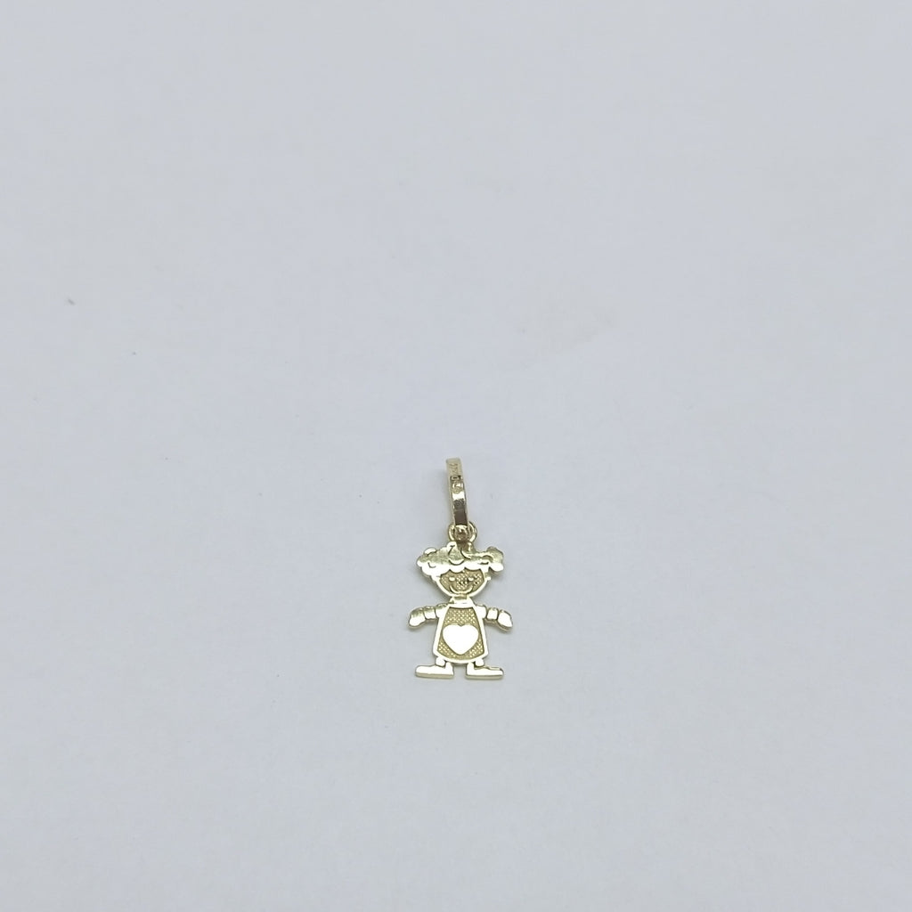DIJE NIÑA 10K 0.3 GR (NUEVO)