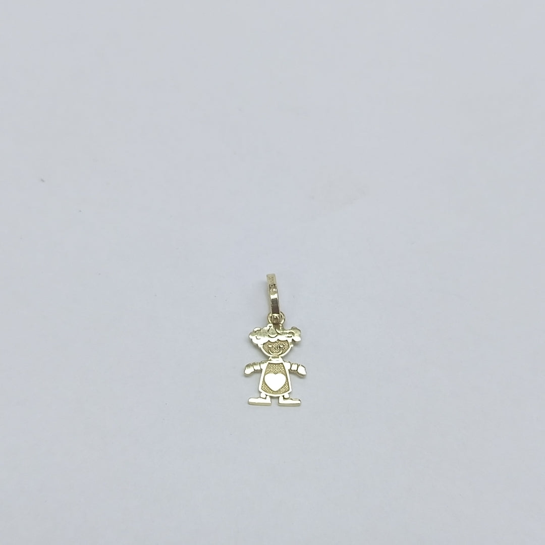 DIJE NIÑA 10K 0.3 GR (NUEVO)