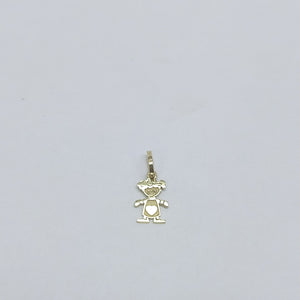 DIJE NIÑA 10K 0.3 GR (NUEVO)