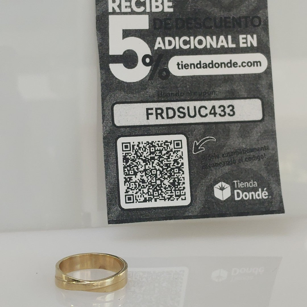 ARGOLLA ORO 10 K 4,10 GRMS (SEMINUEVO)