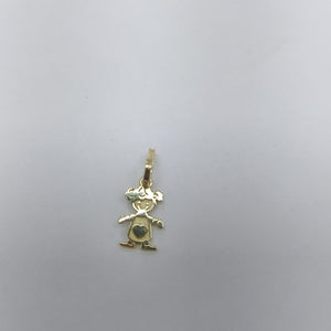 DIJE NIÑA 10K 0.3 GR (NUEVO)