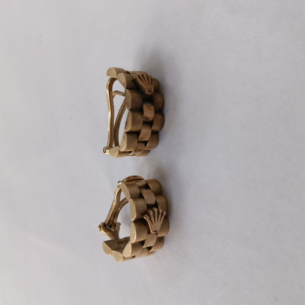 ARETES PAR ORO 14 K 13.3 GRMS (SEMINUEVO)