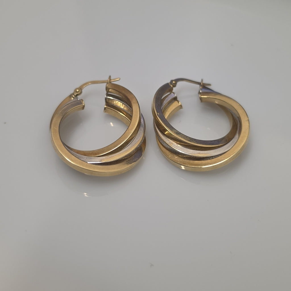 ARRACADAS PAR ORO 10 K 4.3 GRMS (SEMINUEVO)
