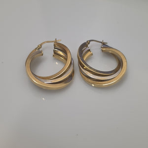 ARRACADAS PAR ORO 10 K 4.3 GRMS (SEMINUEVO)