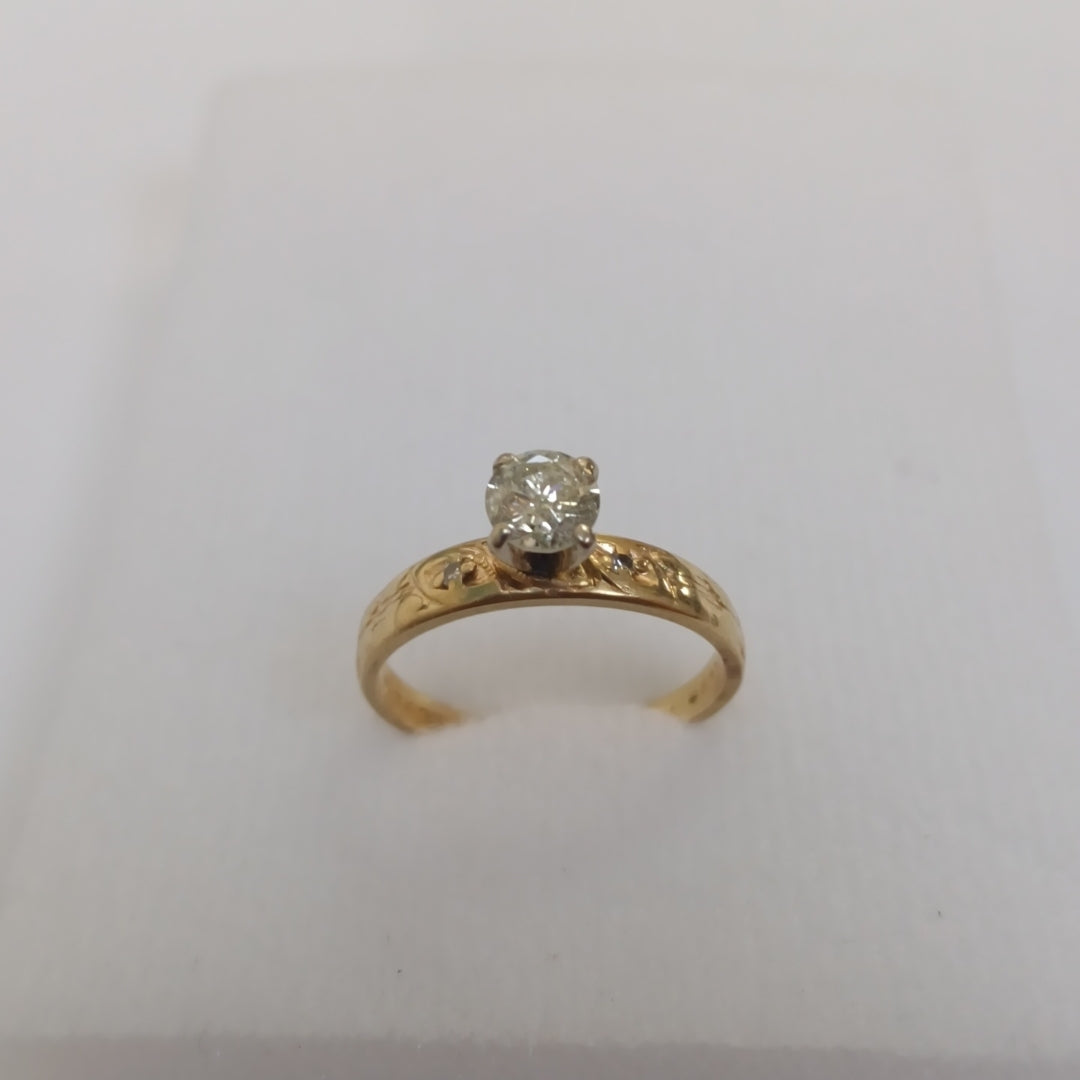 ANILLITO ORO 14 K 2,50 GRMS (SEMINUEVO)