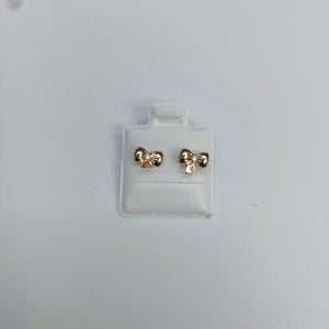 BROQUELES BROQUEL FIG MOÑO C CIRCONIA 14K 0.2441 GR (NUEVO)
